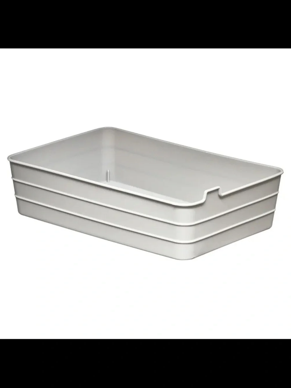 Set of 2 MAINSTAYS 5-Piece Flexible Plastic Drawer Organizer Storage Bin Sets